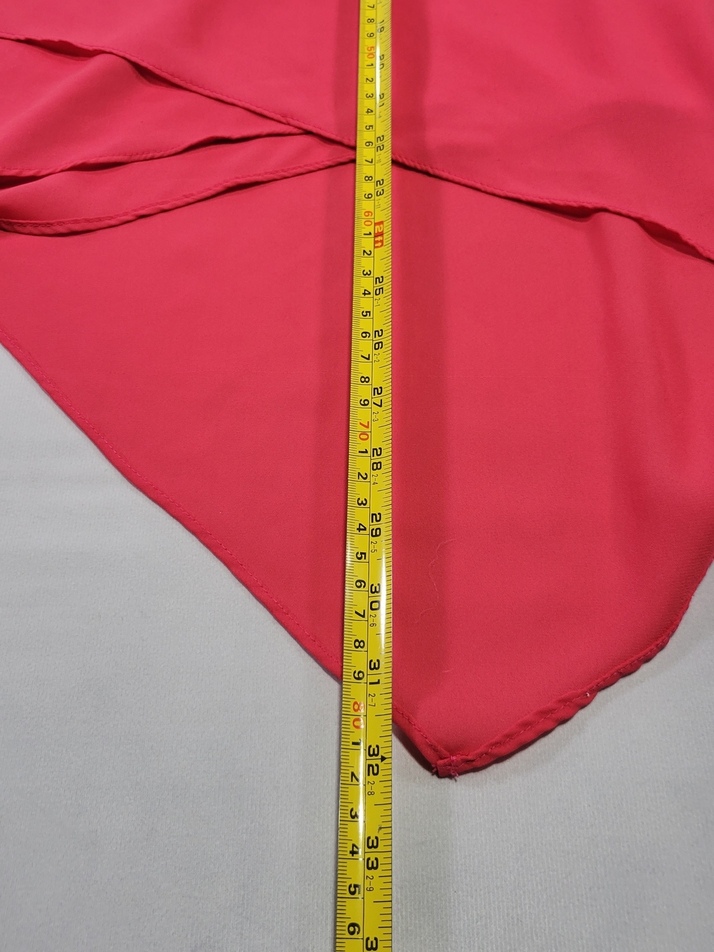Cable & Gauge Bright Coral Pink Blouse - Picture 7 of 11